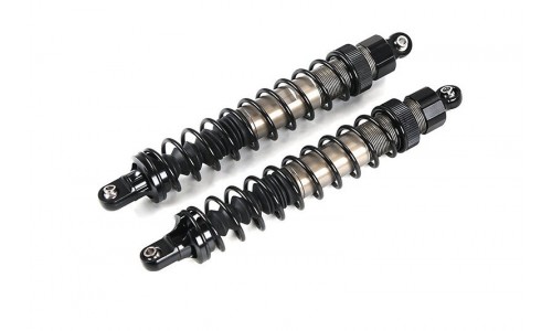 Shocks Set Front 8mm w/Alloy Ball Ends 2Pcs - BLACK | Baja 5